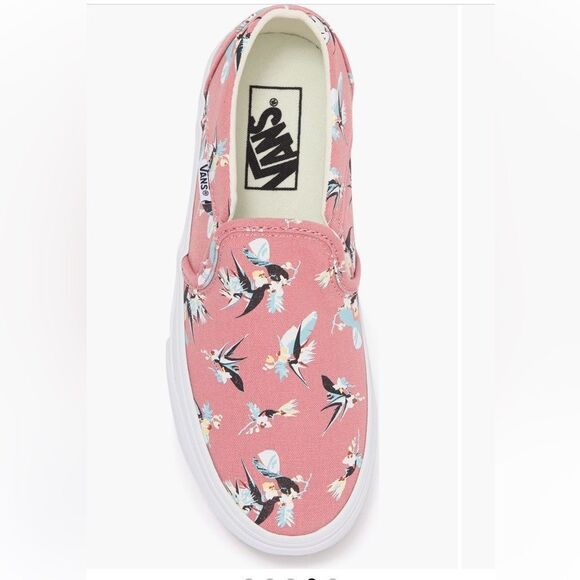 Vans Shoes - VANS ASHER Birds of Paradise CASUAL SKATE STYLE CANVAS SLIP ON SNEAKERS 10